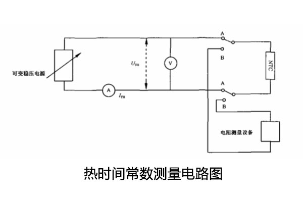 NTC熱敏電阻,熱敏電阻耗散系數測試,溫度特性測試,B值/電阻比測試,熱時間常數測試